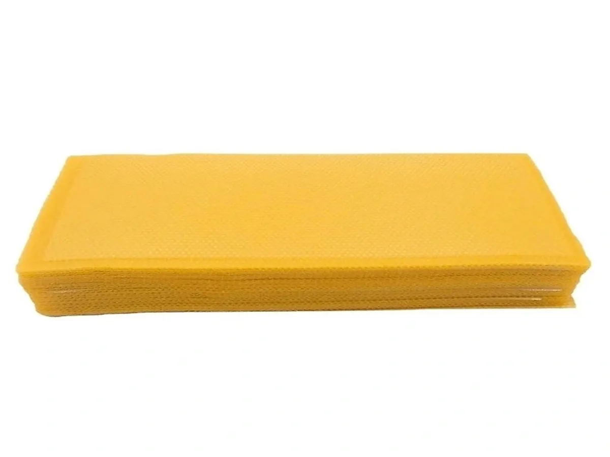 Lurelia Papel Encerado, Amarelo, Para Envolver Alimentos