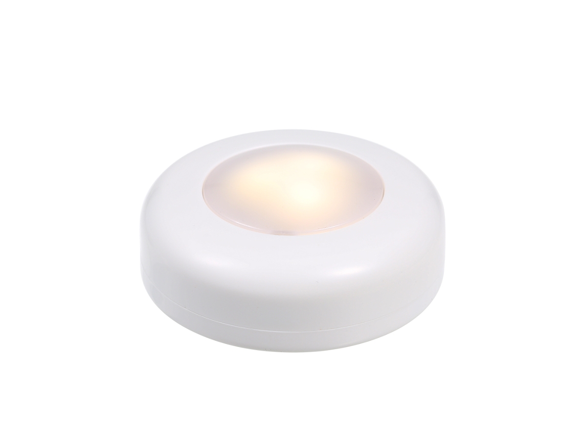 Luzes Led para gaveta, 3 unidades, controle remoto, regulável, temporizador, para cozinha e armário | S/MARCA