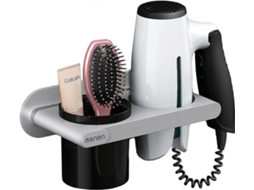 Suporte para Secador de Cabelo, Multifuncional Cabelo Parede Banheiro, Secar GOKOCO