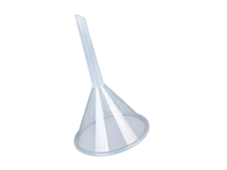Funil Transparente De Alta Resistência Industrial Para Dispensar Óleo Motor E Outros Funis Boca Larga Com Design