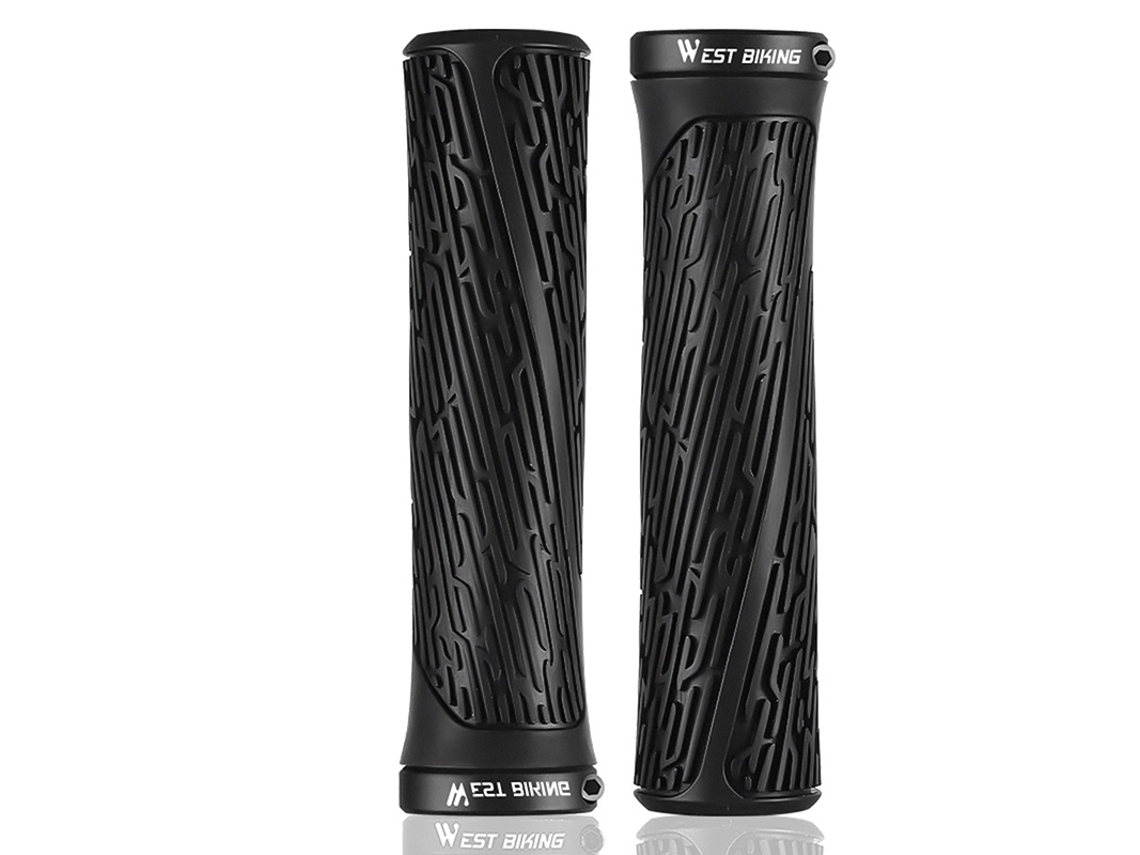 West Biking Manoplas De Borracha Macia Para Mtb Road Bike À Prova De Choque E Antiderrapantes, Acessórios Para Ciclismovayotoy
