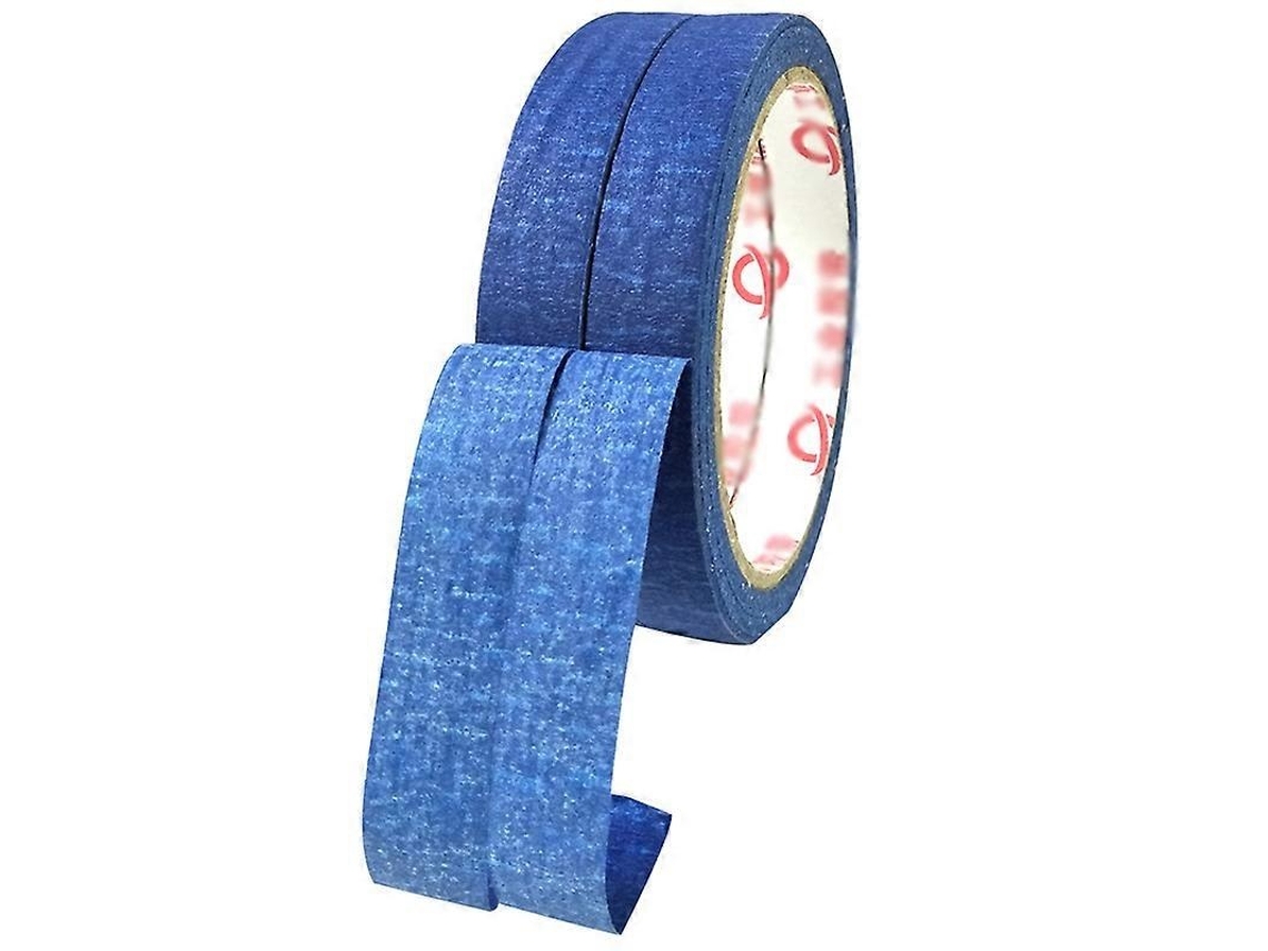 Lurelia Fita Crepe Para Pintura, Mascaramento E Decoração, Azul, 1 Fita, 50/25/38 Mm, 30 Metros