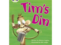 Livro Bug Club Phonics Fiction Reception Phase 2 Set 01-02 Tims Din de Monica Hughes (Inglês)