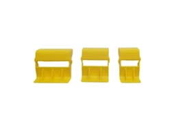 Conjunto De 3 Elegantes Dispensadores Fita Adesiva, Em Plástico Resistente, Com Design Estável, Ideais Para Uso N O Escritório E Casa.