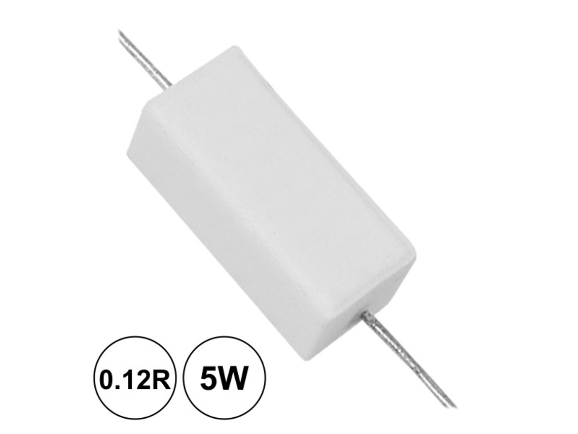 Resistência Bobinada 0.12r 5w DIV