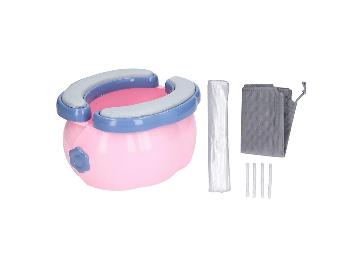 Penico Portátil Dobrável para Viagem Infantil, Ideal para Emergências, com 20 Saquinhos Descartáveis ​​tipo 2. GOKOCO