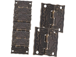 Conjunto De 10 Vintage Para Portas Caixas E Joias Em Madeira