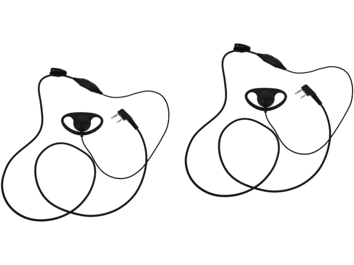 2 Fones de Ouvido de Pu com Cabo SFUSHOS