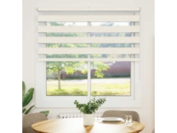 Cortina de Zebra - Persiana 150x150 Cm Largura do Tecido 145,9cm Poliéster HARLANV1