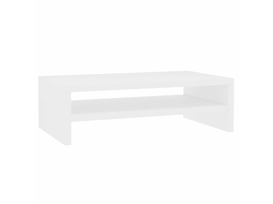 Suporte para monitor Madeira Branco MAISON EXCLUSIVE (42x24x13 cm)