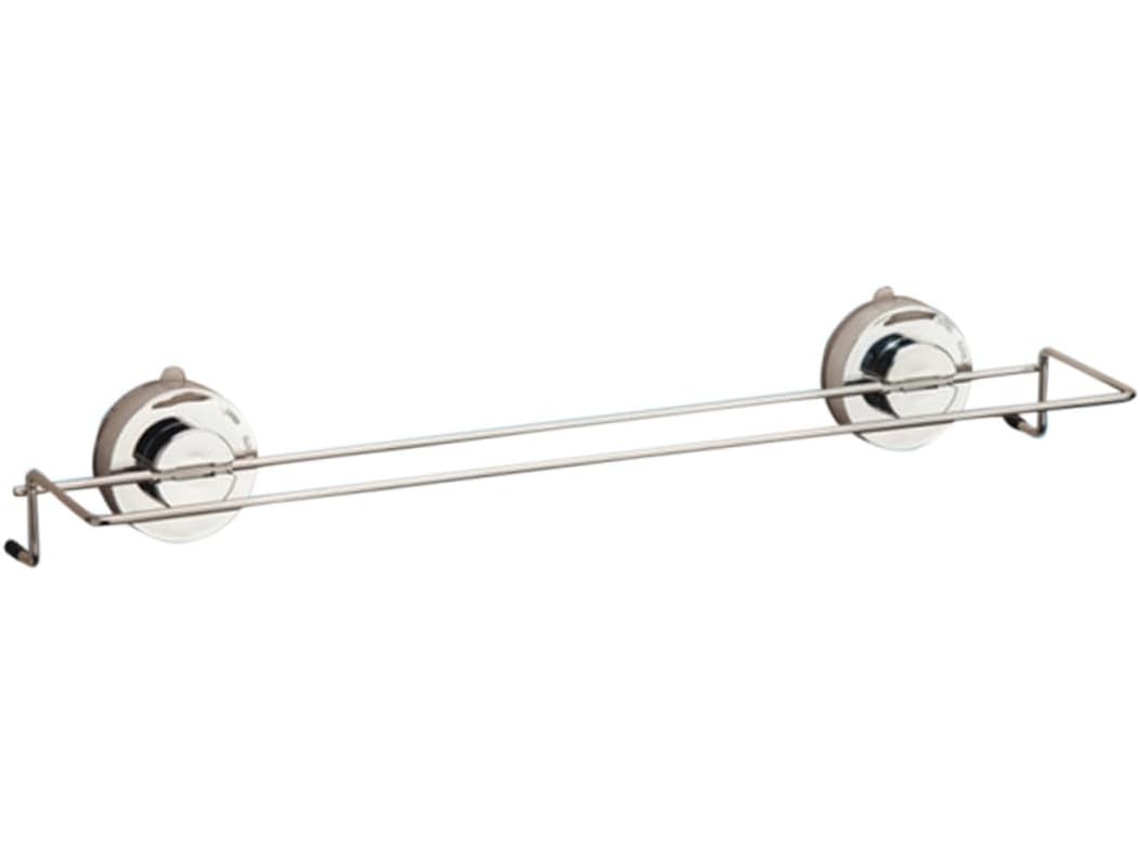 Suporte Duplo Para Toalhas Com Ventosa De Aço Inoxidável, Sem Necessidade De Furar, Cabide Resistent Gokoco