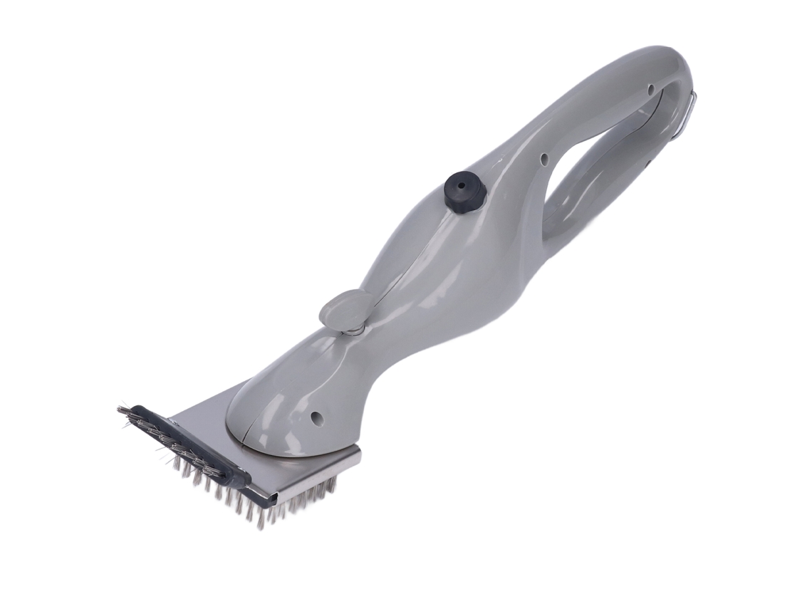 Pincel de Grelha de Aço Inoxidável com Design Ergonômico para Limpeza de Churrasco | S/MARCA