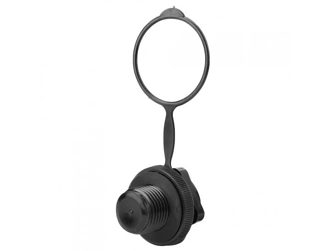 Válvula De Ar Sobressalente Para Bote Inflável De Plástico Preto De 22 Mm