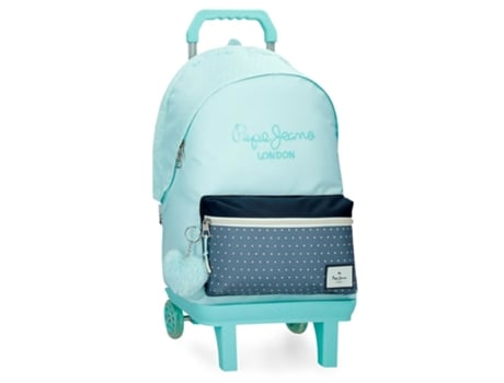 Mochila para Portátil Poliéster Dalma Azul PEPE JEANS