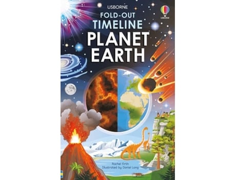 Livro Fold-Out Timeline Of Planet Earth de Rachel Firth  (Inglês)