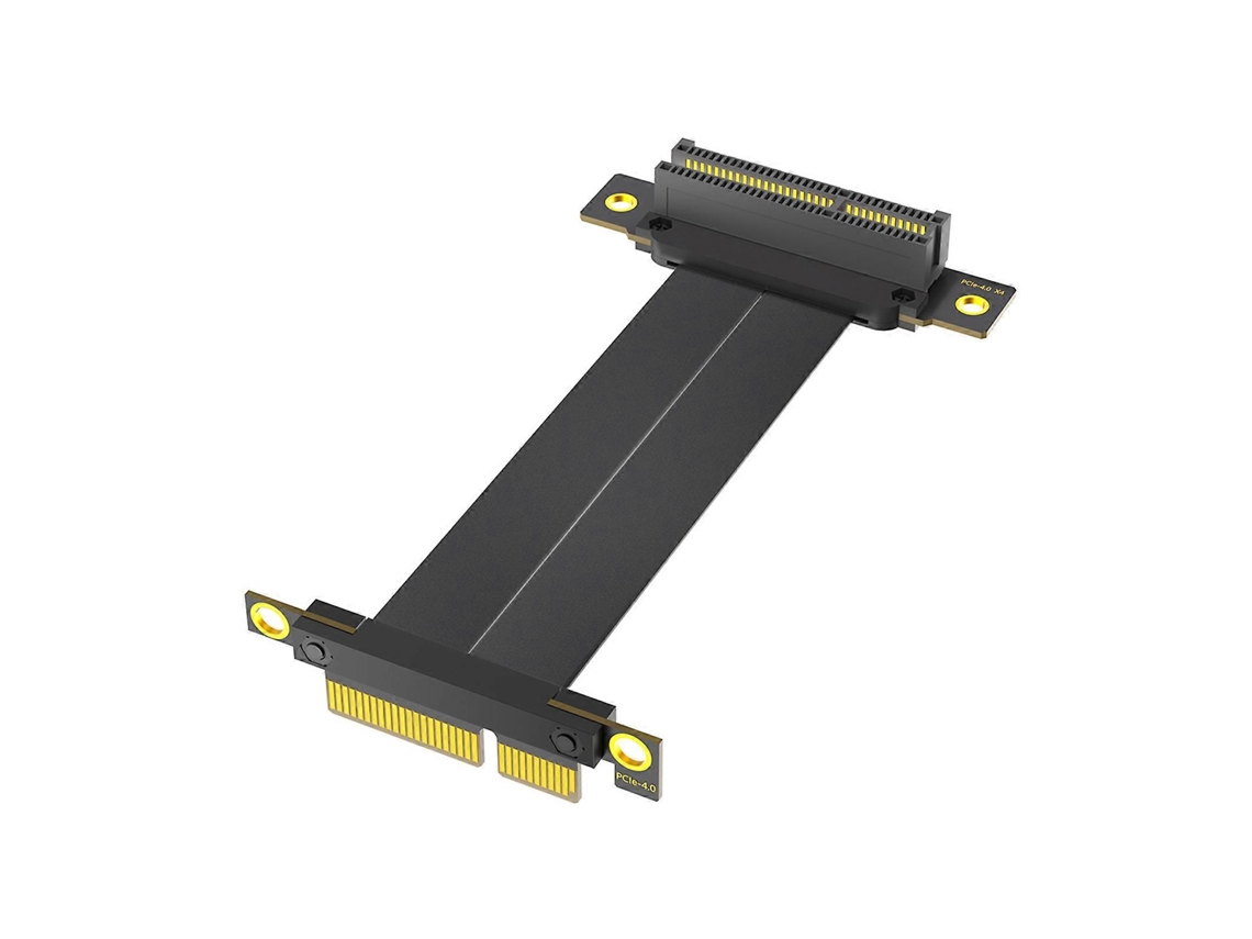 Lurelia Cabo Pcie, 4.0, 90°, 8 Gbps, Conector Angular