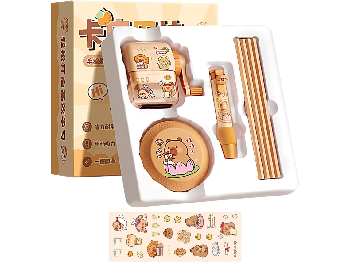 Conjunto de Papelaria Infantil para Presente, para Material Escolar CHABERLU