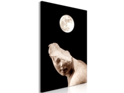 Quadro ARTGEIST Moon and Statue (1 Part) Vertical (20x30)