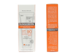 Creme Protetor Solar 40g À Prova D'água Para Viagem, Fps 90+, Hidratante, Sem Gordura, Ideal Para Camping E Trekking