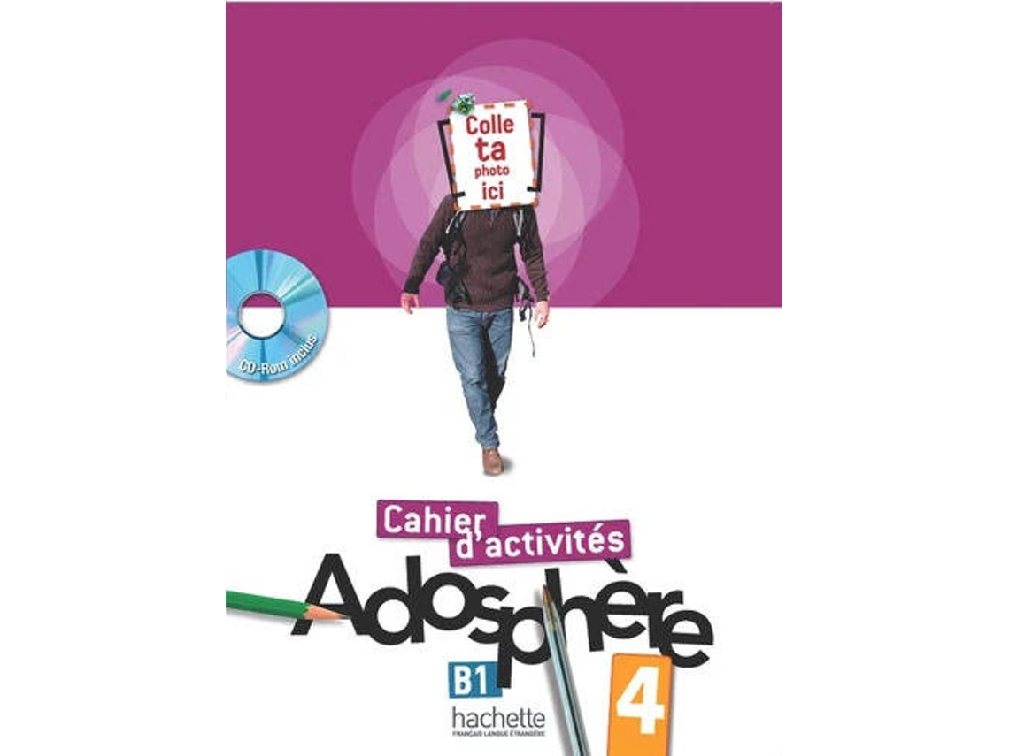 Livro Adosphere 4 Cahier DActivites Cd-Rom (Francês)