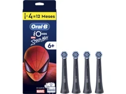 Recarga Escova de Dentes ORAL-B iO Kids 6+Spiderman (4 Unidades)