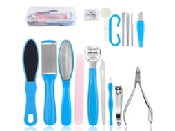 Kit de cuidados com peeling de pés e removedor de calos 16 peças ZMDECQNA