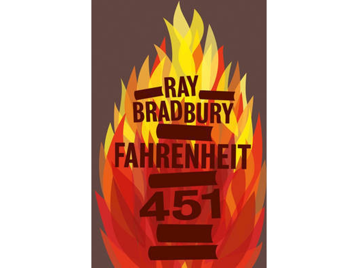 Livro Fahrenheit 451 de Ray Bradbury (Inglês - Capa Dura)