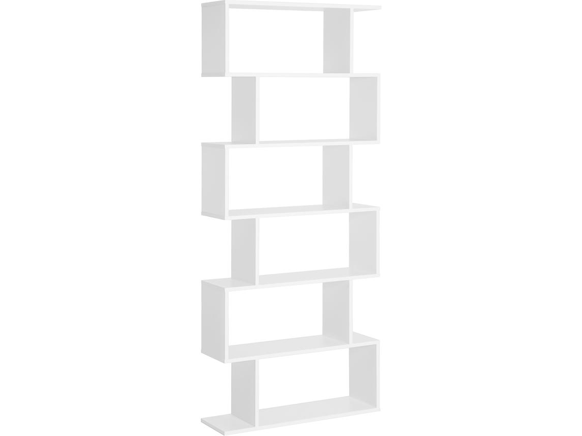 Entante Livraria Painel de Partículas Cor Branco 80x23x192 cm Homcom
