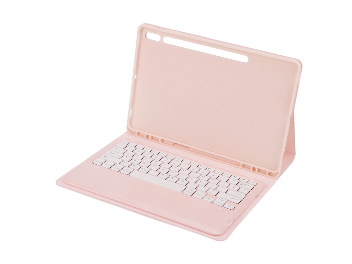 Capa destacável Speedy-Pink para teclado sem fio de 12,4 polegadas com suporte ajustável para S8, S7 Fe e S7 Plus.
