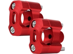 Adaptador de Elevação Guidão Motocicleta 7/8" 22mm 28mm 1 Par Comparado Outros Elevadores Motocicletas
