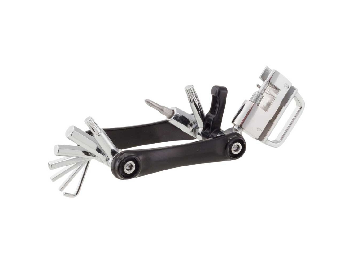 Corrente Unisex BONIN Funções multi ferramenta dobrável com ferramenta de 16 (Preto - Tamanho Único)