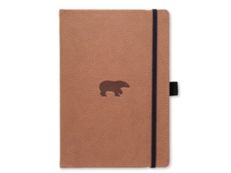 Caderno Vida Selvagem A5+ Pontilhado, Urso Marrom