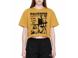 Rockinstone Halloween Japanese Flyer Solid Ginger Adult T-shirt Size:xl