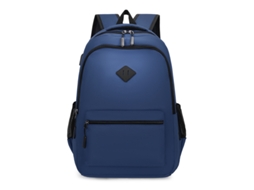 Mochila Masculina Azul Para 15,6 Polegadas