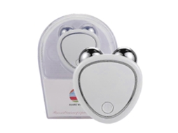 Massageador Facial Ems com Microcorrente Gua Sha, Máquina de Lifting Rolo Antirrugas. GOKOCO