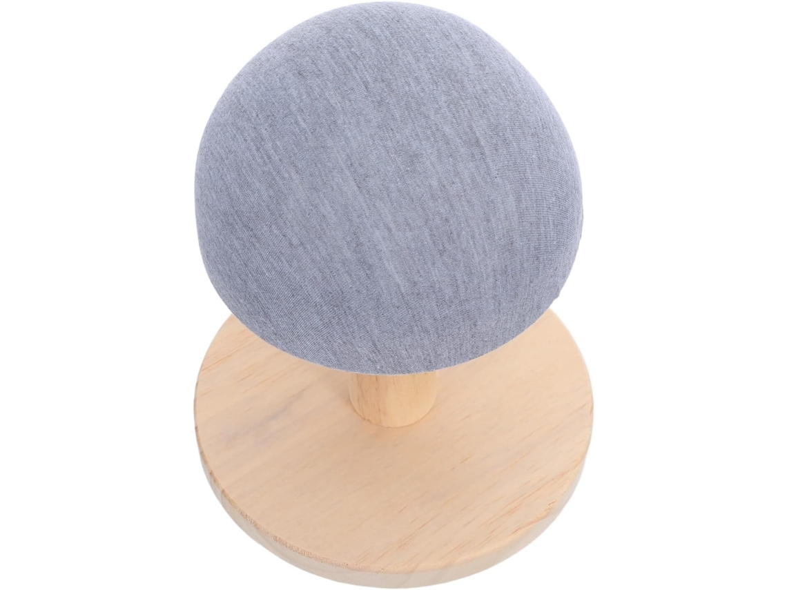 Tábua de Passar Roupa Pequena com Superfície Acolchoada Resistente Ao Calor, Formato Redondo, Ideal CHABERLU