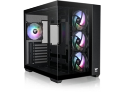 Caixa De Pc TT THERMALTAKE View 380 Tg Argb Torre Média Atx Vidro Temperado Preto