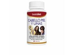 Cápsulas BEST DIET Cabello Piel Y Uñas Vit C Vit e 60 Cápsulas