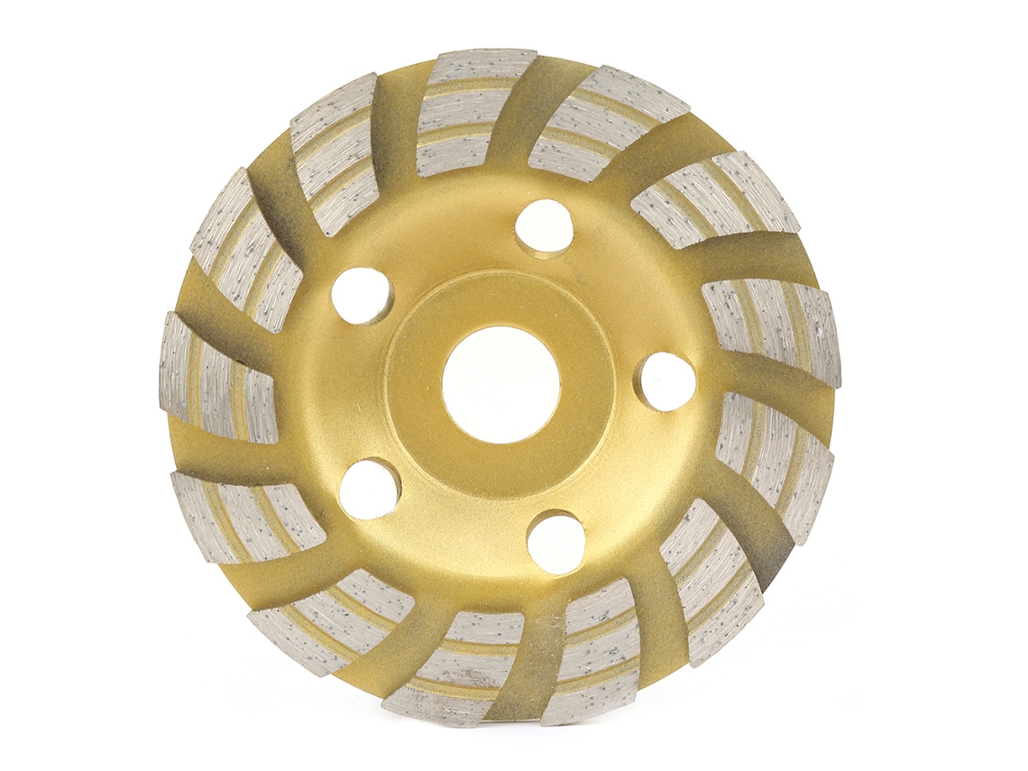 Disco de Corte e Polimento em Copo com Segmentos de Diamante 125*22.2mm S/MARCA