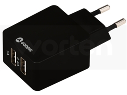 Adaptador GOODIS Viagem (Universal - USB - Preto)