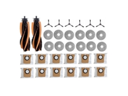 Conjunto De 32 Peças De Acessórios Para Aspirador De Pó Jonr P20 Pro / T5 Pro: Escova Lateral Com Rolo, Esfregão, Saco Para Pó.