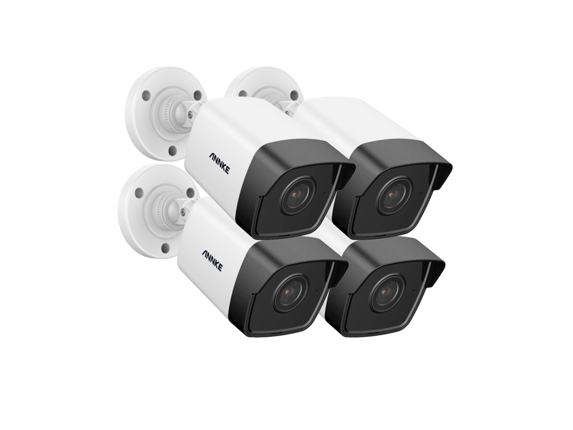 Câmera Ip Poe, Ultra Fhd 5mp, Impermeável, 4pcs I51dl Oem