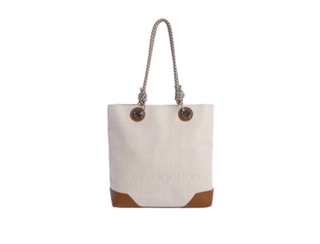 Mala de Ombro para Mulher DON ALGODON (30 x 14 x 31 cm - Raffia  - Multicor)