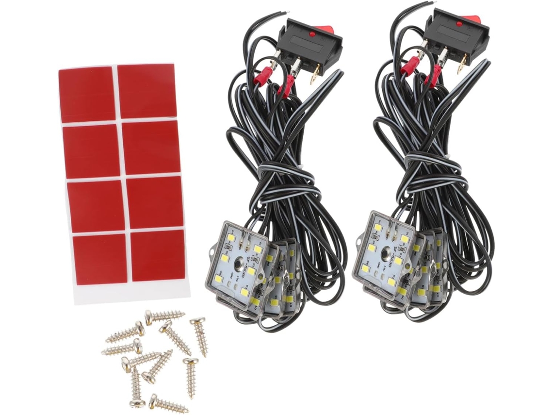 Kit de iluminação LED à prova d'água IP67 para Caminhonete Caçamba, 8 peças, 6000k, SMD 5730