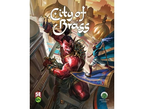 Livro City Of Brass 5e De Casey Christofferson, Scott Green Et Al. (inglês)