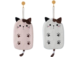Toalha para Gatos, Fofas para Banheiro, Pacote com 2 AQUAFORGE