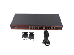 Switch Poe 26 Portas LAXISCREED Sem Ventilador Detecção Ai Pd