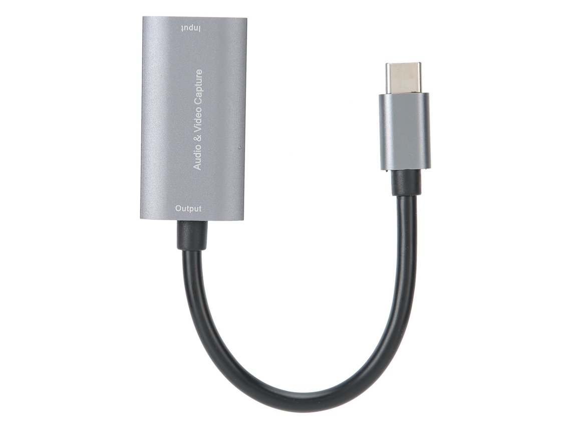 2026zentro-placa De Captura De Vídeo Typec Hdmi Para Typec 4k 1080p Transmissão De Jogo Prata Cinza Sem Driver Z29a