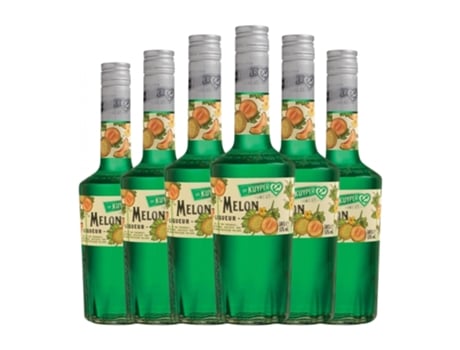Licores DE KUYPER Melon Garrafa Medium (0.5 L - 6 Unidades)