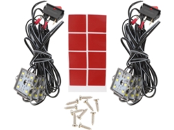Kit De Iluminação Led Para Caminhão Basculante, 6000k 8w, Ip67 À Prova D'água, Em Liga De Alumínio.